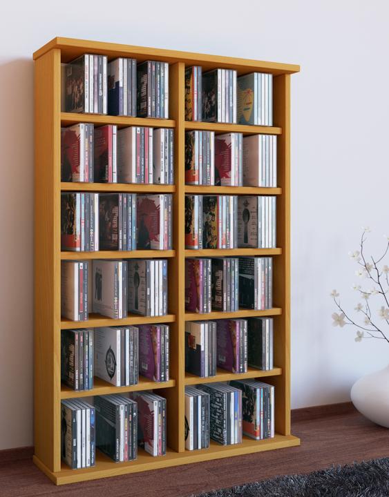 Produktbild VCM DVD Schrank (60 x 18 x 92 cm)