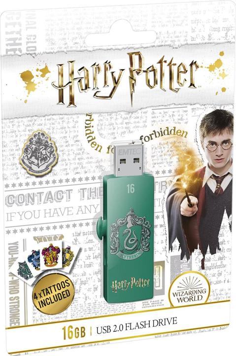 Actual product image Emtec M730 Harry Potter Slytherin (16 GB, USB-A)