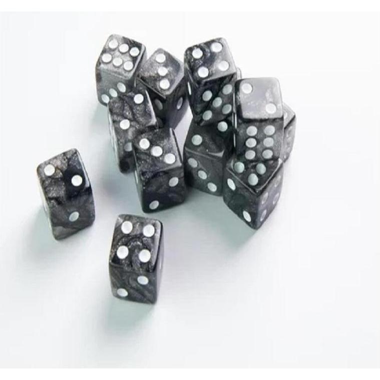 Thumbnail - Gamegenic Set de 12 Dés D6 - Galaxy Series : Moon