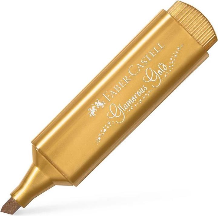 Actual product image Faber-Castell Textliner 46 (Metallic glamorous gold, 5 mm, 1 x)