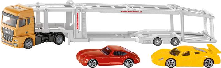 Actual product image Siku MAN car transporter