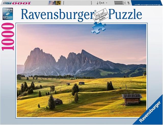 Actual product image Ravensburger Seiser ALM, Dolomiten, Südtirol (1000 pieces)