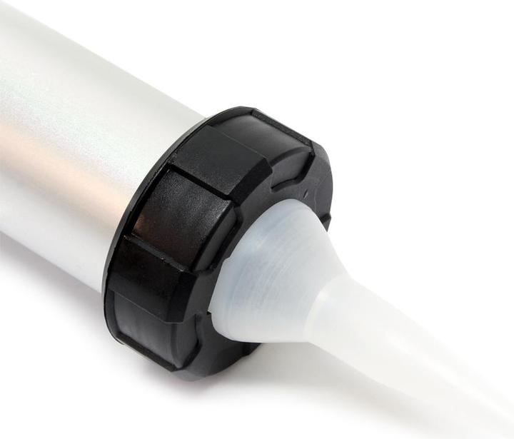 Produktbild Wiltec Kartuschenpresse Alu Kartuschenpistole Auspresspistole Silikonpistole 380mm (Kartuschenpistole)