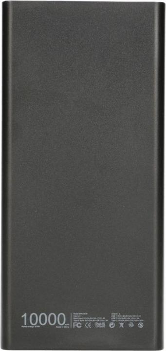 Actual product image Extralink EX.19485 power bank Lithium Polymer (LiPo) Black (10000 mAh, 22.50 W, 37 Wh)