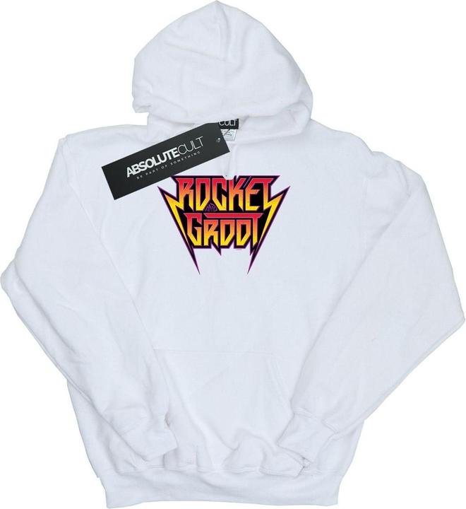 Image du produit - Sweat à capuche GUARDIANS OF THE GALAXY VOL. ROCKET AND GROOT METAL LOGO - Garçon (116)