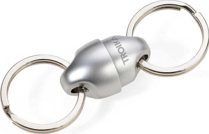Actual product image Troika Keychain Plus&Minus silver silver