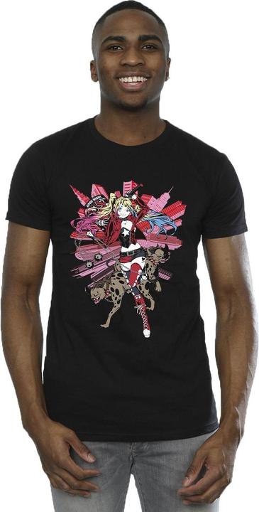 Actual product image Mens Harley Quinn Hyenas T-Shirt (4XL)