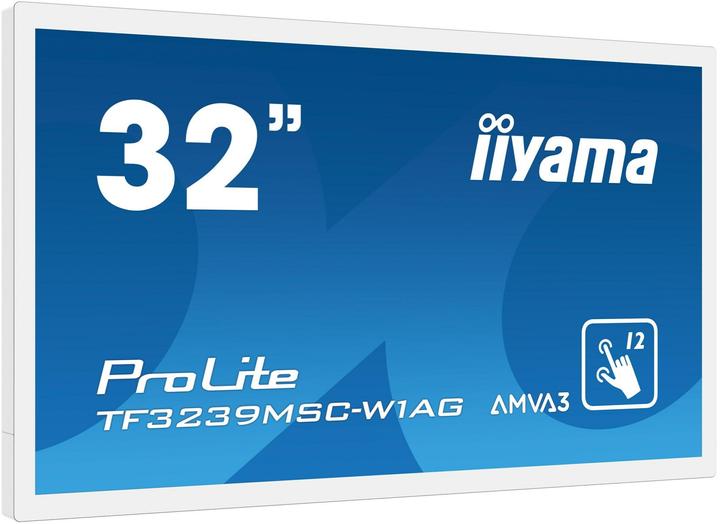 Actual product image iiyama TF3239MSC-W1AG -Touch HDMI+DP (1920 x 1080 pixels, 31.50")