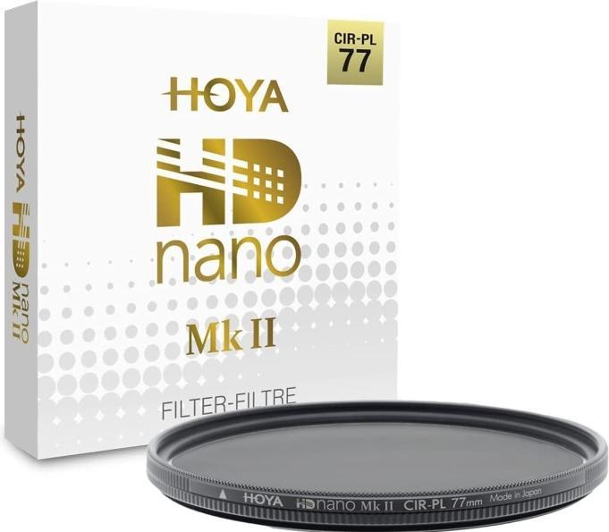 Actual product image Hoya HD Nano Mk II CIR-PL Filter (77 mm, Polarizing filter)