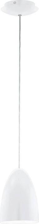 Actual product image EGLO 62081 SARABIA PRO E27 Pendant light Ø160mm White