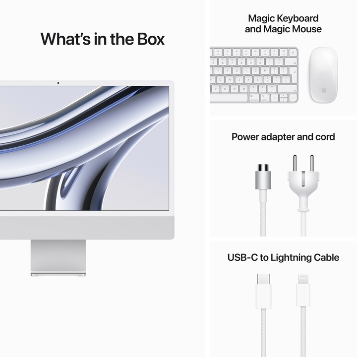 Produktbild Apple iMac 2023 (M3, 8 GB, 256 GB)