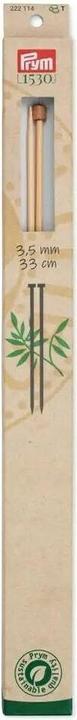 Produktbild Prym Stricknadeln BAMBUS 3.50 mm, 33 cm