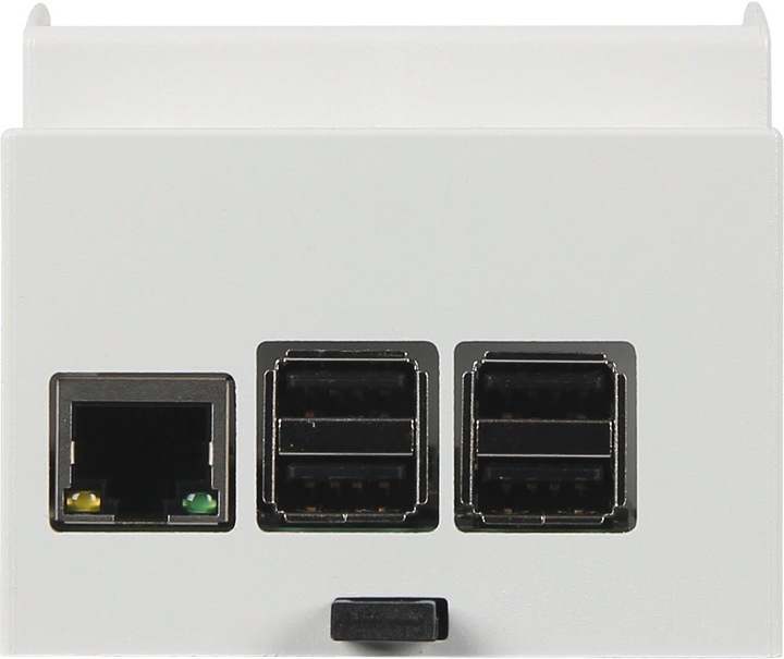 Produktbild Raspberry Pi Hutschienen Gehäuse für 3, 2B, B+ RB-Case+07