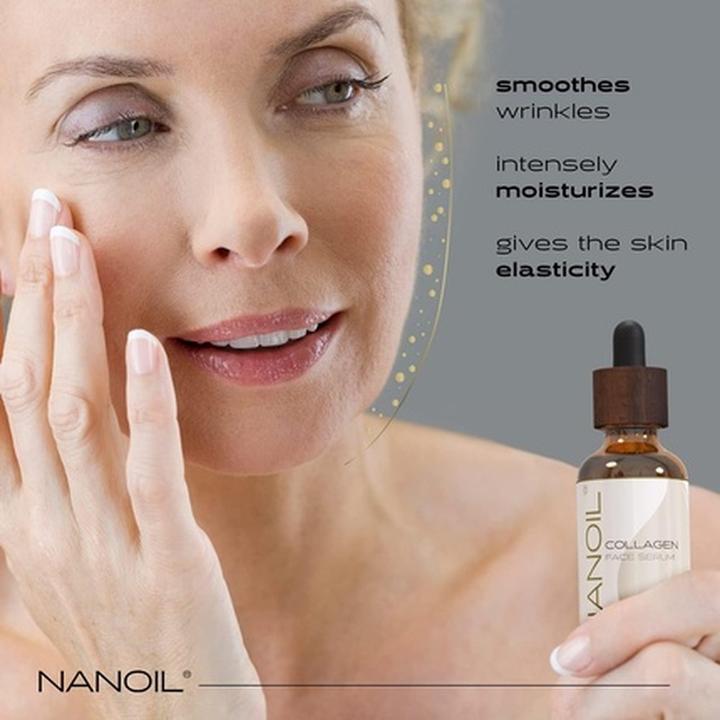 Actual product image Nanoil Face serum with collagen (50 ml)