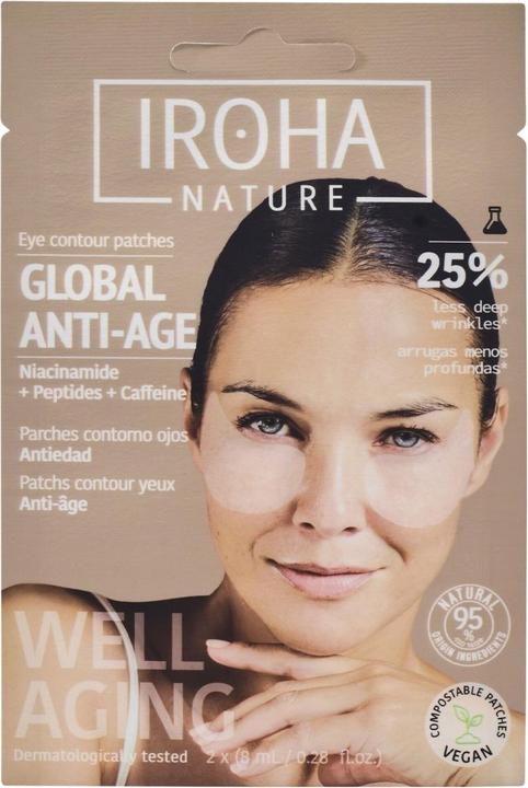 Produktbild Iroha Nature Natural Global Eye Care Patches (Augenpatches, 8 ml)
