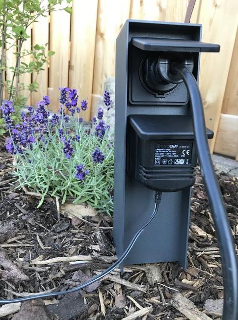 Produktbild Diebold ABANO Steckdosens IP44,Alu,2 fach Steckd,Anth