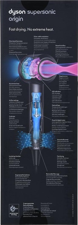 Immagine prodotto Dyson HairHayer Supersonic Origin - Nichel Nero UE