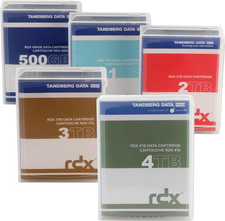 Produktbild Tandberg Data Tandberg Rdx 4tb Cartridge Rdx Cartridge (RDX, 4000 GB)