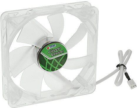 Produktbild Titan Lüfter,, 120x120x25mm, TFD-12025GT12Z/V2(RB), Green Vision (120 mm, 1 x)
