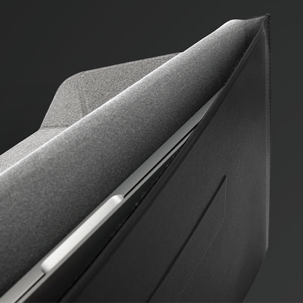 Actual product image Uniq etui Oslo laptop Sleeve 14" czarny/black (14")