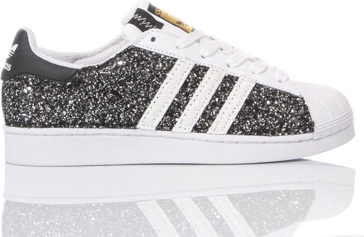 adidas Superstar White, Black (38 2/3)