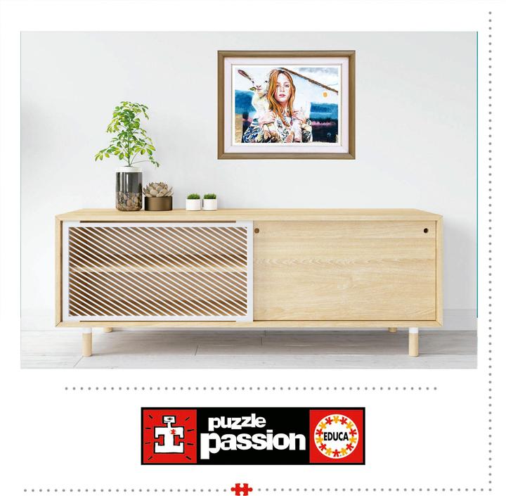 Produktbild Educa 19910 Πάζλ 500Τεμ. The Shepherdess, Lily Brick (500 Teile)