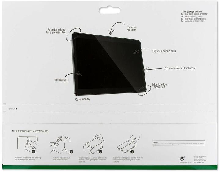 Image du produit 4smarts Deuxième verre 2.5D (1 pcs, Samsung Galaxy Tab Active 3)