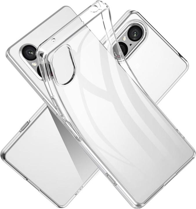 Actual product image Screenguard Sony Xperia 5 V Flexible TPU Clear Case (Sony Xperia 5 V)