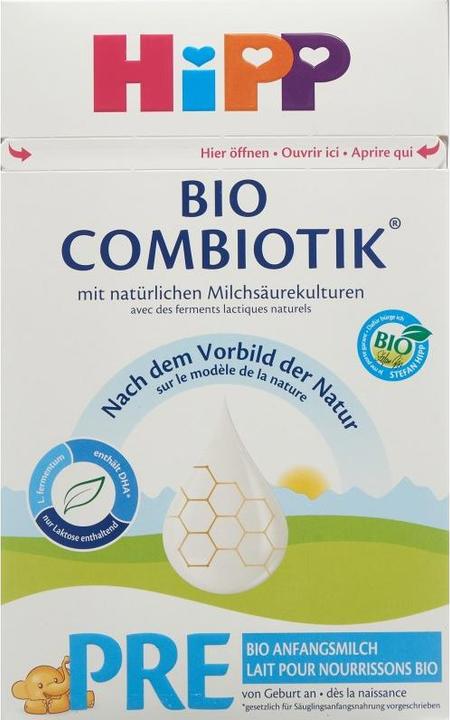 Actual product image Hipp Organic Combiotic PRE (600 g, from birth)