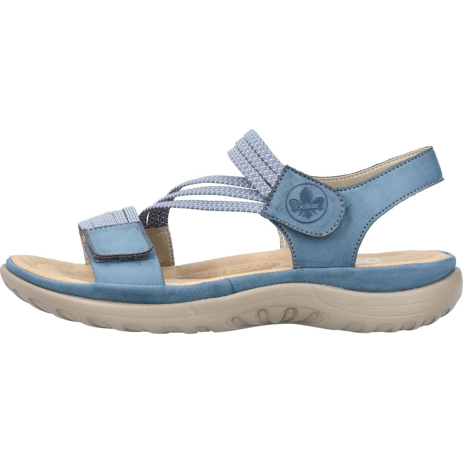 Thumbnail - Rieker, Damen, Sandalen, Sonne, Blau, (36)
