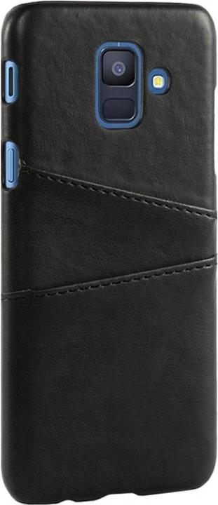 Image du produit Screenguard Samsung Galaxy A6 2018 CardCaddy Backcase en cuir avec porte-cartes (Samsung Galaxy A6)
