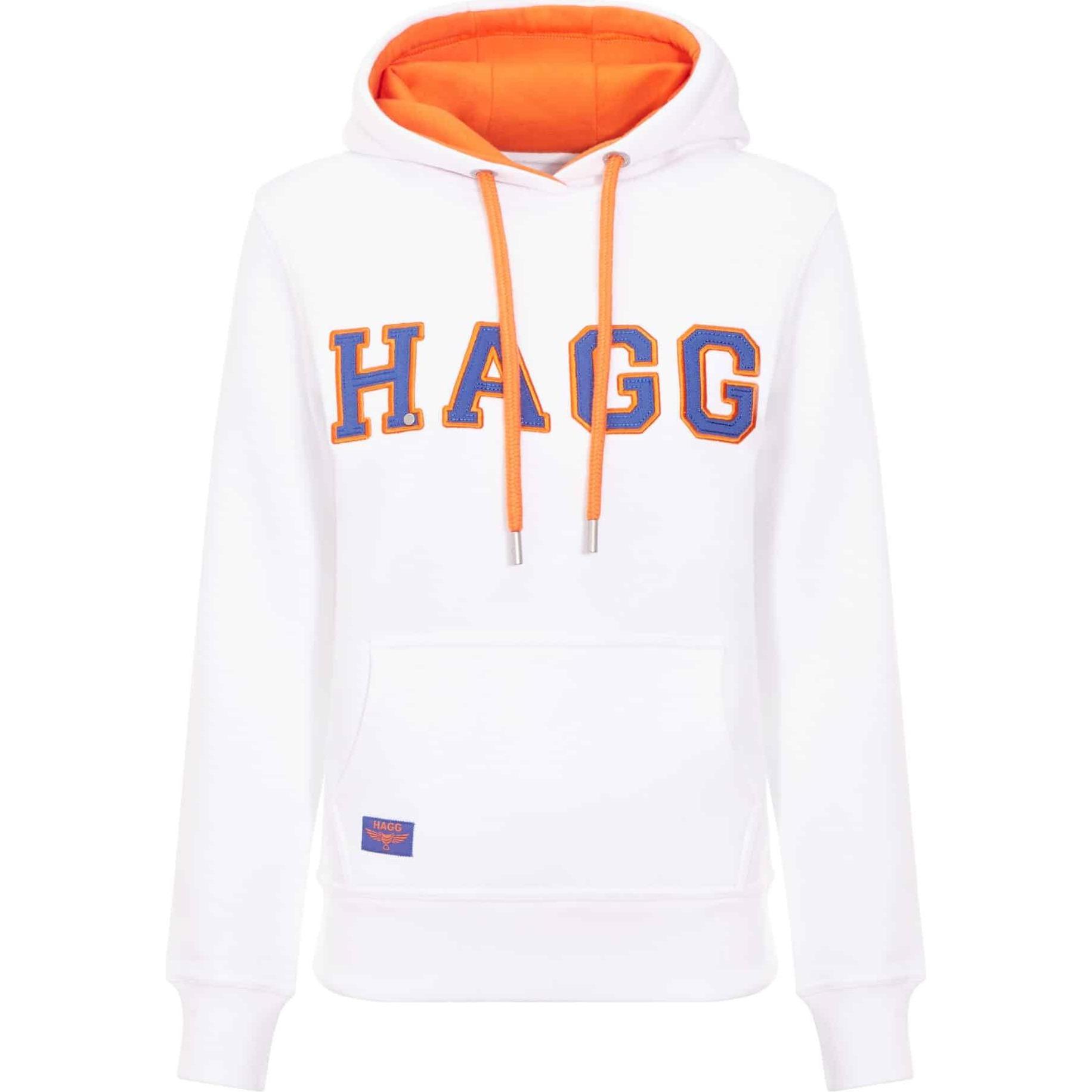 Hagg, Damen, Pullover, Damen-Hoodie, Weiss, (XS)