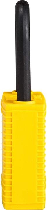 Actual product image Brady Safekey nylon safety lock with nylon shackle, yellow, shackle height 38 mm, shackle diameter 6.4 mm