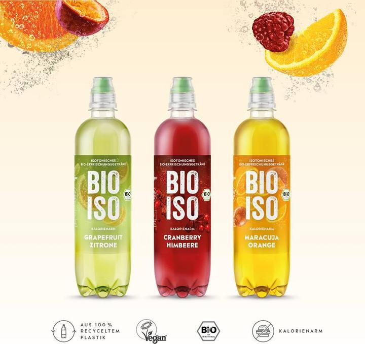 Actual product image Acáo BIO ISO (600ml) (Cranberry raspberry)