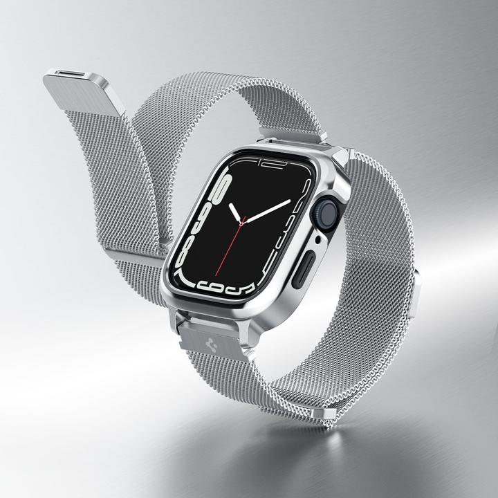 Immagine prodotto Spigen METALLO FIT?PRO? Apple Watch 4 / 5 / 6 / 7 / 8 / SE (44 / 45 MM) ARGENTO