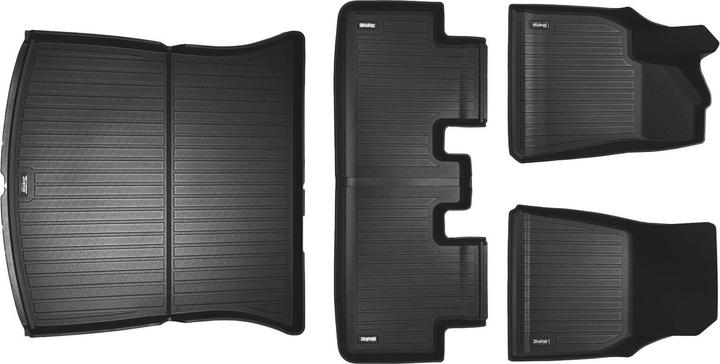 2befair Set completo di tappetini per tutte le stagioni per la Tesla Model Y (1 set di 5 tappetini)