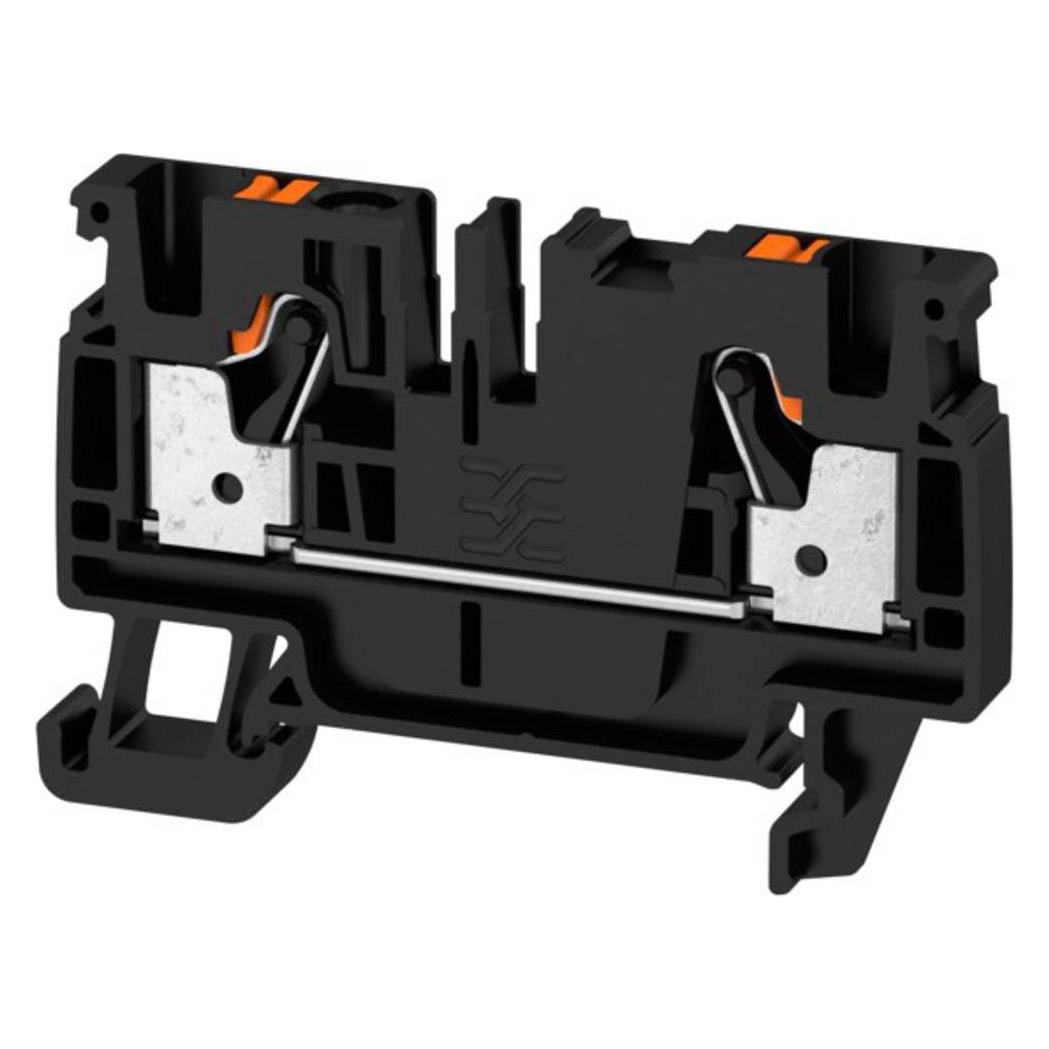 Weidmüller Nero Materiale Installazioni Elettriche, Terminale Passante A2c 4 Bk 2051310000 (2051310000)