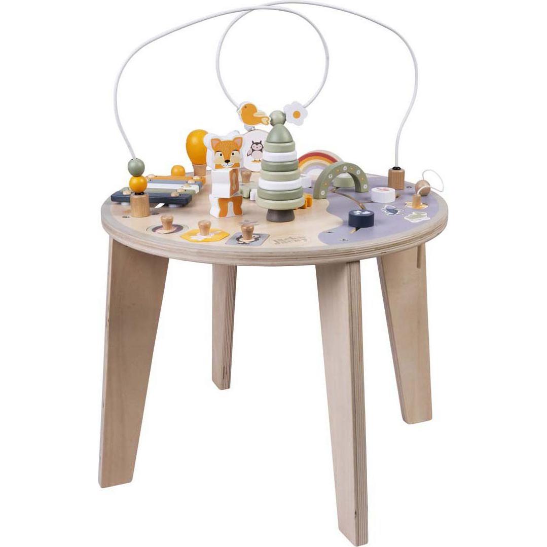 Aktivitäten-Spieltisch aus Holz Jack & Jacky (640030)