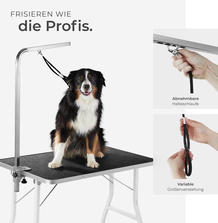 Image du produit tectake Table de toilettage (Chien)