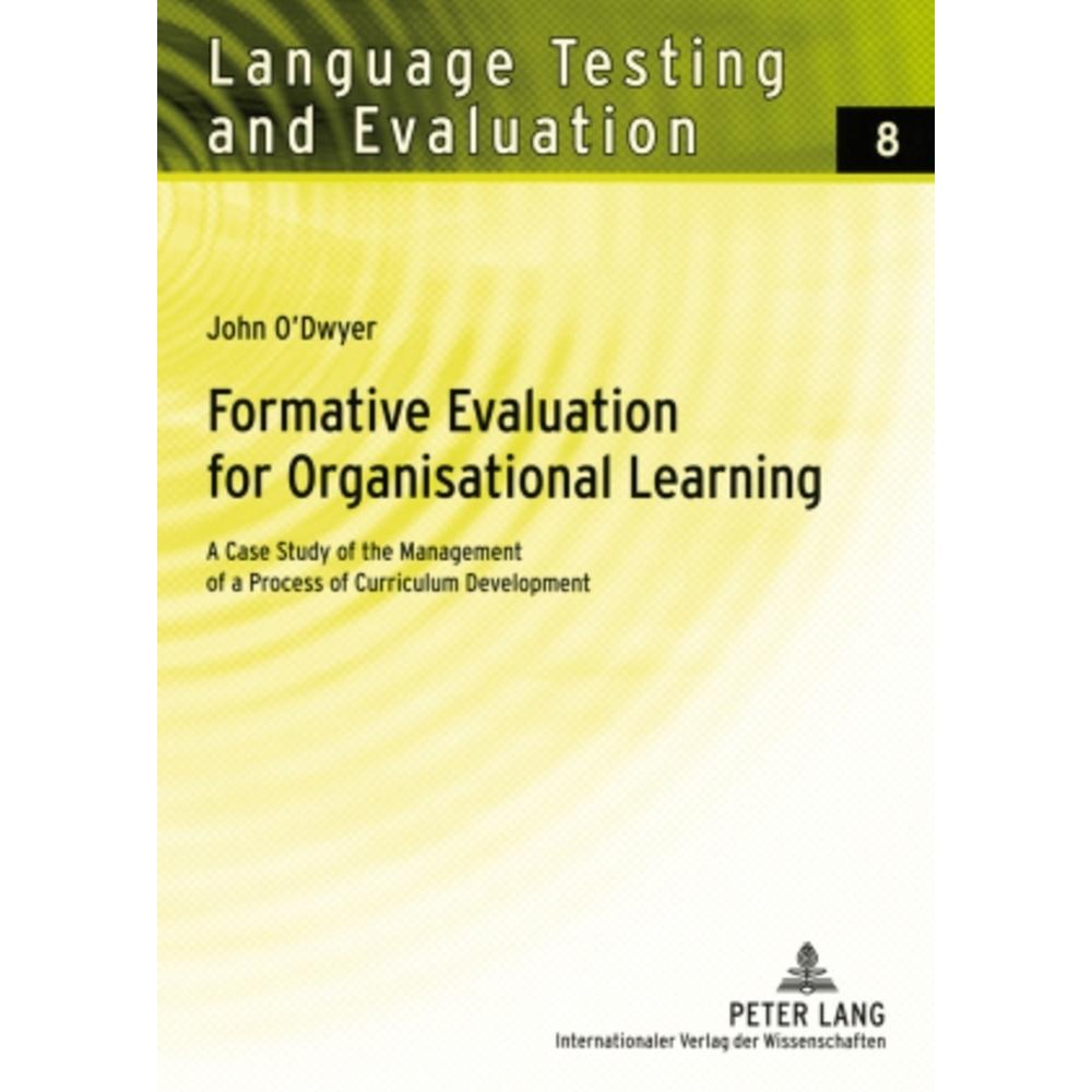 Formative Evaluation for Organisational Learning, Fachbücher von John O'Dwyer
