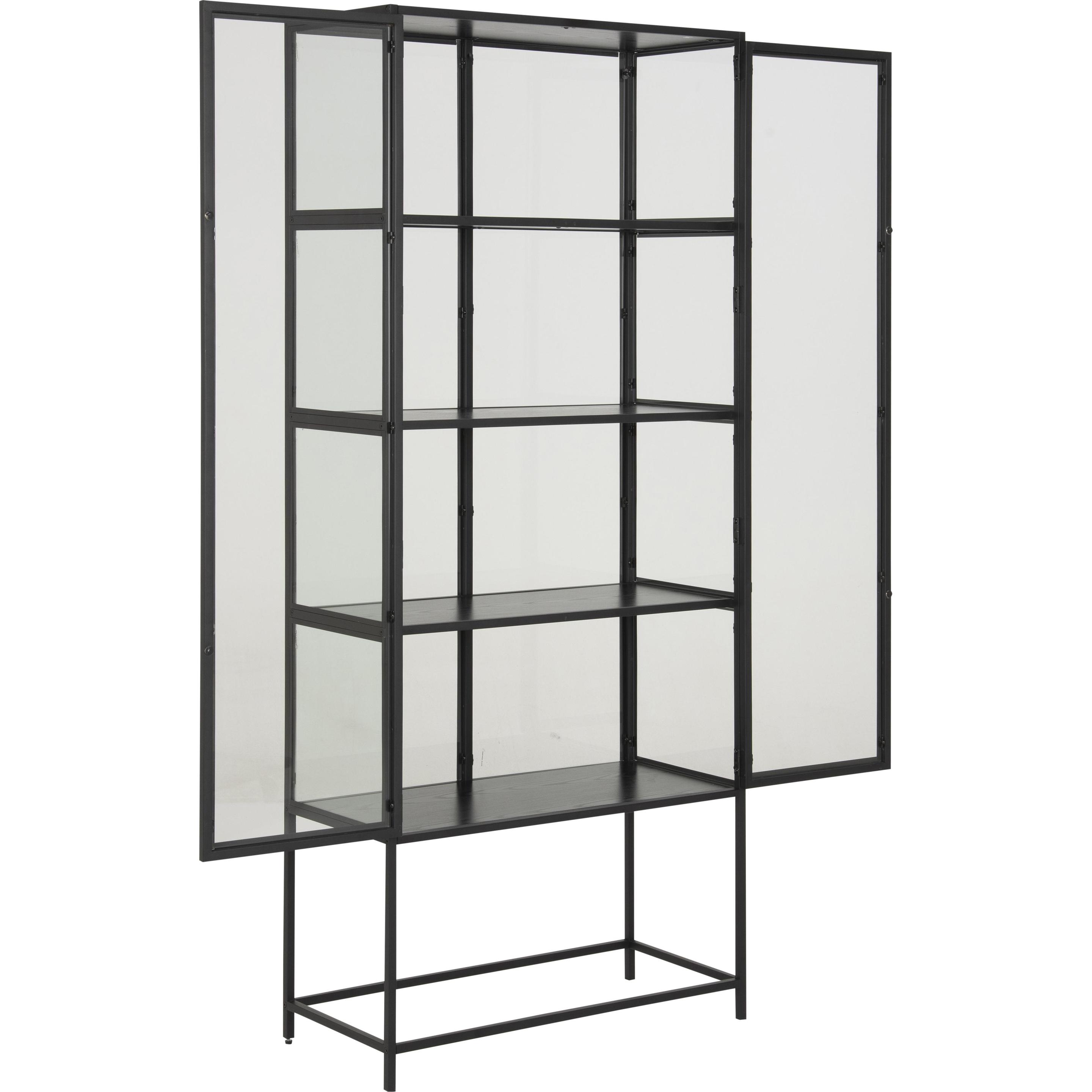 Thumbnail - AC Design, Vitrine + Buffetschrank, Seaford (77 x 35 x 185 cm)