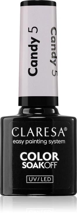 Actual product image Claresa Soak Off Uv/Led Candy Gel Polish 5 5G (UV gel varnish)