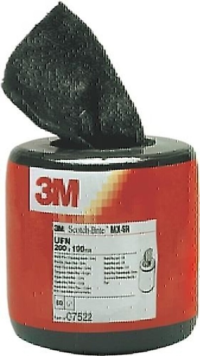 Actual product image 3M Non-woven abrasive roll MX-SR Length 6 m Width 100 mm ultra fine grey (600)