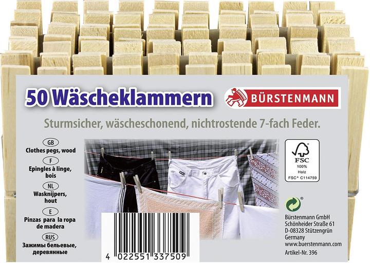 Actual product image Bürstenmann Clothes pegs