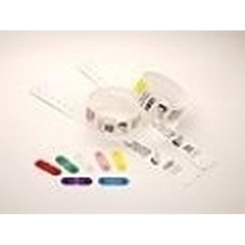 Zebra Wristband Clips Kit Green, Drucker Zubehör