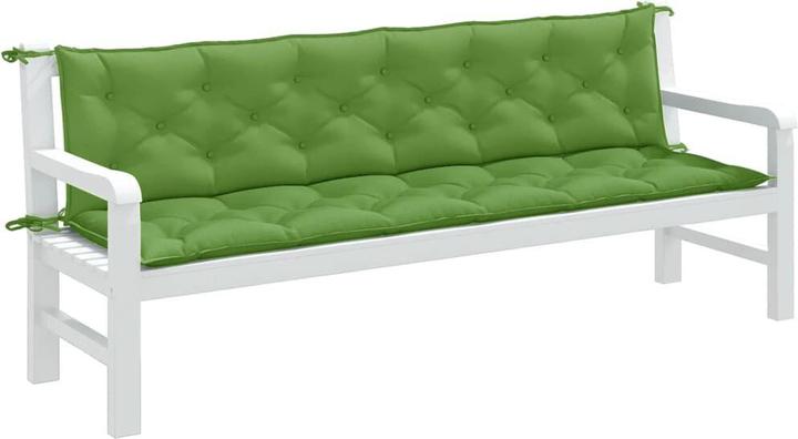 Immagine prodotto VidaXL Cuscini per panca da giardino 2 pezzi in tessuto (200 x 50 x 7 cm)