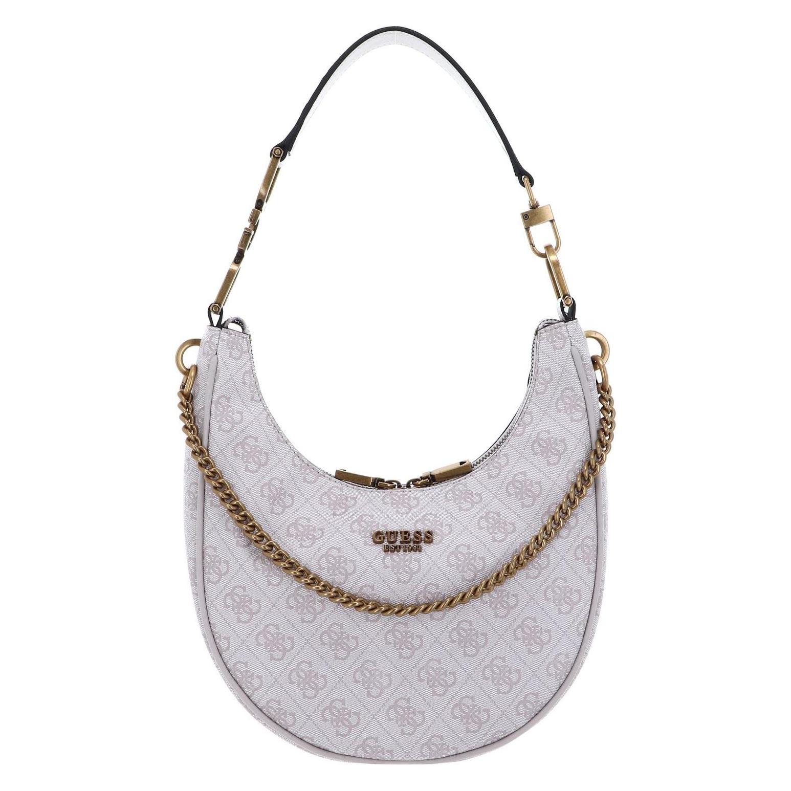 Guess, Damen, Handtasche, Dagan Convertible Hobo Bag, Beige, Rosa