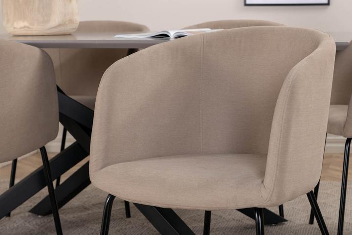 Produktbild Ebuy24 Essgruppe Piazza 10 (7-teilig) (Eisen, Holz, MDF)