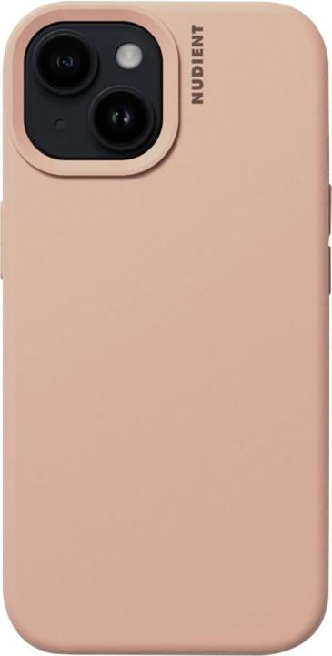 Productafbeelding Nudient Back Cover Base Hoesje iPhone 15 Perzik Oranje (Apple iPhone 15)