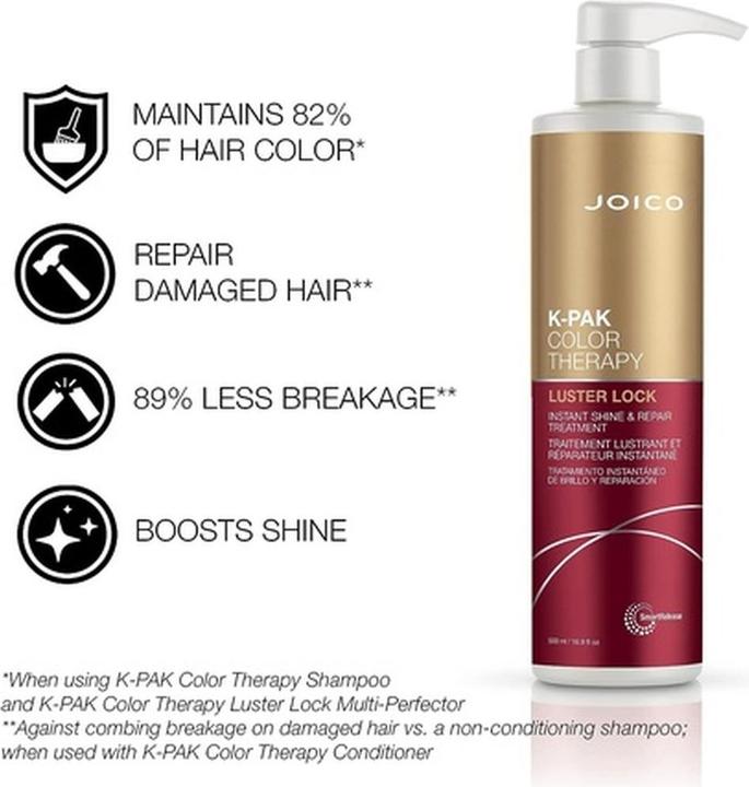 Actual product image Joico K-Pak Color Therapy Luster Lock Treatment 500ml (500 ml)